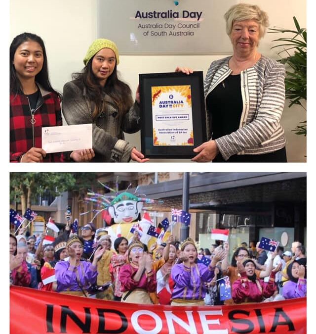 AIASA Won “The Most Creative” Award on Australia Day Parade 2020.