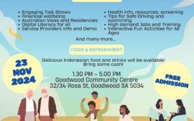 Indonesian Community Wellbeing Expo for All Ages